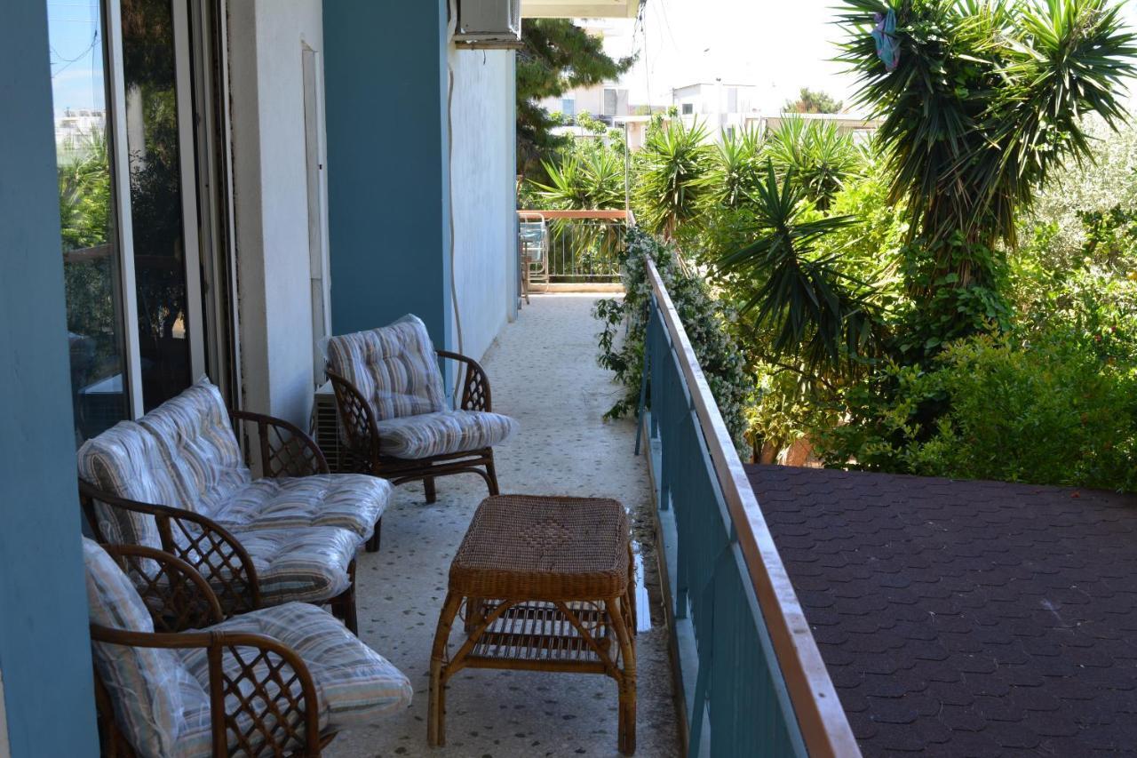Spacious Apartment With Balconies, Ac, King Bed, Near Dt And Transports Athena Bagian luar foto