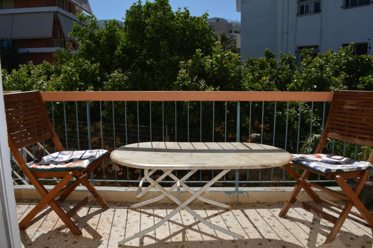 Spacious Apartment With Balconies, Ac, King Bed, Near Dt And Transports Athena Bagian luar foto